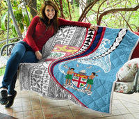 Fiji Premium Quilt Kanaloa Tatau Gen FJ - Polynesian Pride