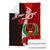 Pohnpei Micronesia Custom Personalised Premium Blanket - Coat Of Arm With Hibiscus - Polynesian Pride