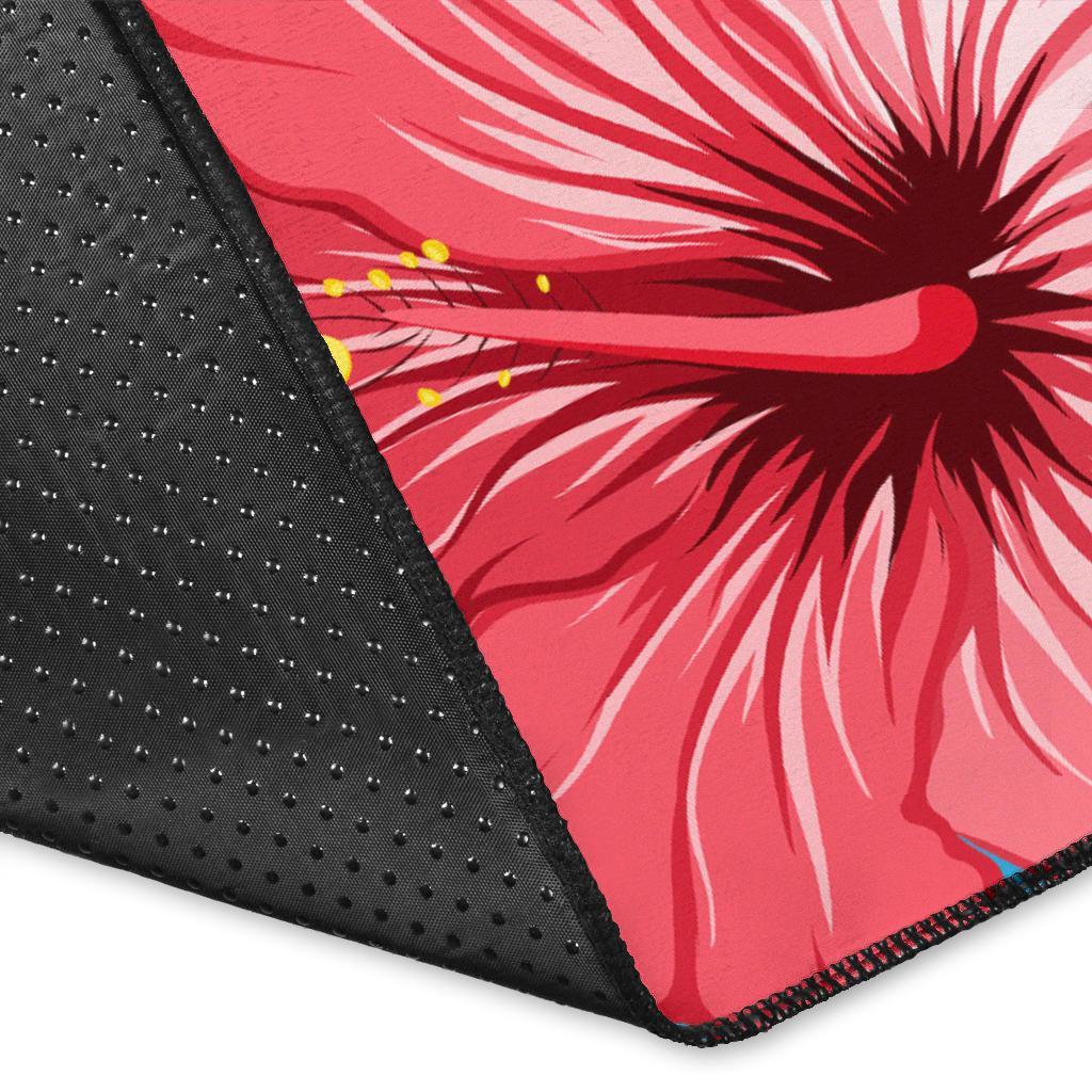 Hibiscus Art Area Rug AH - Polynesian Pride