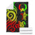 Pohnpei Micronesian Premium Blanket - Reggae Tentacle Turtle - Polynesian Pride