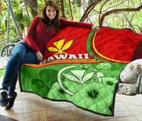 Hawaii Polynesian Premium Quilt - Hawaii Kanaka Maoli - Polynesian Pride