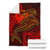 Pohnpei Premium Blanket - Red Shark Polynesian Tattoo - Polynesian Pride