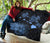 Hawaii Hibiscus Map Polynesian Ancient Blue Premium Quilt - Polynesian Pride