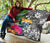 Nauru Premium Quilt - Turtle Plumeria Banana Leaf Crest - Polynesian Pride