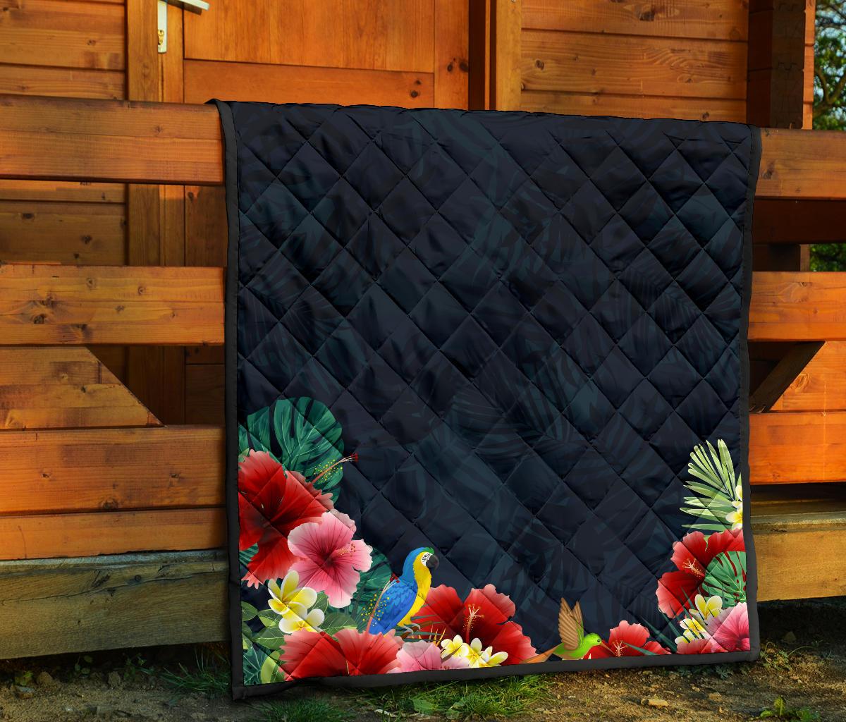 Colorful Jungle Premium Quilt - Polynesian Pride