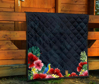 Colorful Jungle Premium Quilt - Polynesian Pride