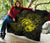 Hawaii Hibiscus Premium Quilt - Harold Turtle - Yellow - Polynesian Pride