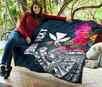 Polynesian Hawaii Custom Personalised Premium Quilt - Summer Vibes - Polynesian Pride