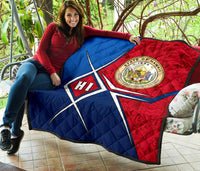 Polynesian Hawaii Premium Quilt - Hawaii Seal - Polynesian Pride