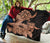 Hawaii Turtle Premium Quilt Polynesian Hibiscus Art Orange AH - Polynesian Pride