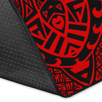 Hawaii Area Rug Polynesian Lauhala Mix AH - Polynesian Pride