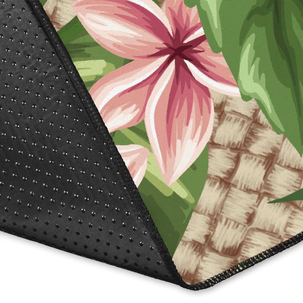 Lauhala Hibiscus Area Rug AH - Polynesian Pride