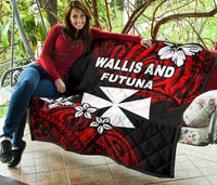 Wallis and Futuna Rugby Premium Quilt Unique Vibes - Polynesian Pride