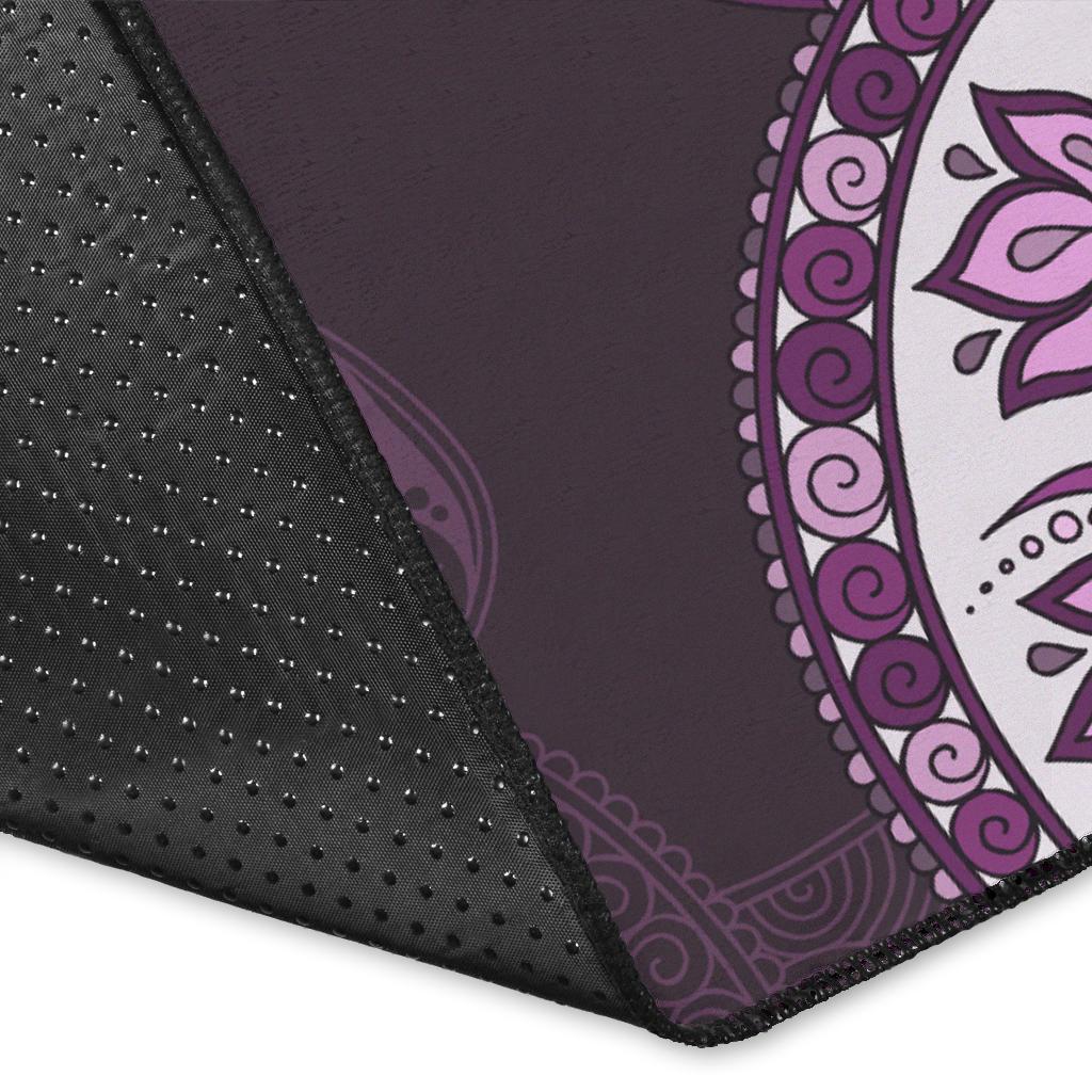 Purple Turtle Area Rug - Polynesian Pride