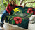 Hawaii Polynesian Premium Quilt - Green Turtle Hibiscus - Polynesian Pride