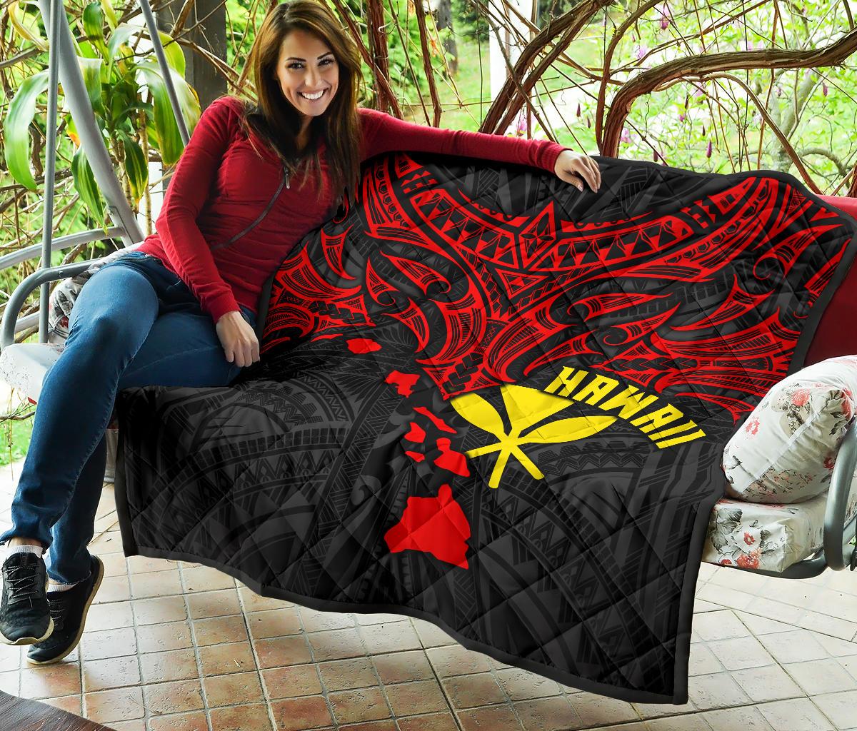 Polynesian Hawaii Premium Quilt - Polynesian Whale Tail - Polynesian Pride