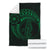 Seahorse Polynesian Blanket - Polynesian Tattoo Green - Polynesian Pride