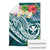 Polynesian Hawaii Kanaka Maoli Premium Blanket - Summer Plumeria - Polynesian Pride