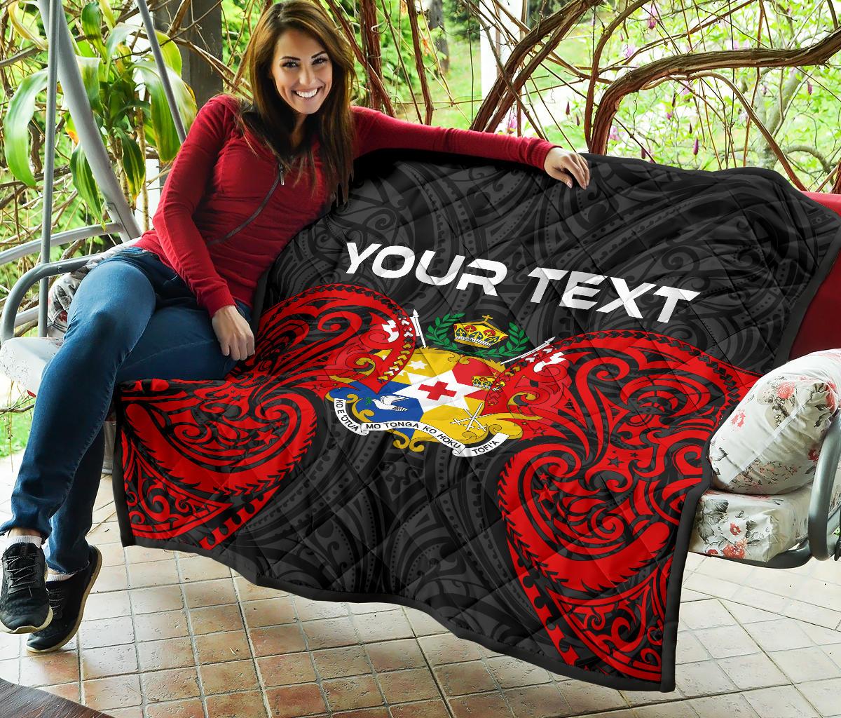 Tonga Polynesian Custom Personalised Premium Quilt - Tongan Spirit - Polynesian Pride