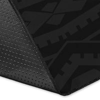 Hibiscus Plumeria Mix Polynesian Turtle Area Rug AH - Polynesian Pride