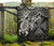 Wallis and Futuna Polynesian Premium Quilt - Wallis and Futuna Coat Of Arms & White Turtle Hibiscus - Polynesian Pride