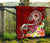 FSM Premium Quilt - Turtle Plumeria (RED) - Polynesian Pride