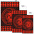 Kakau Seal Of Hawaii Polynesian - Orange Rug - Polynesian Pride