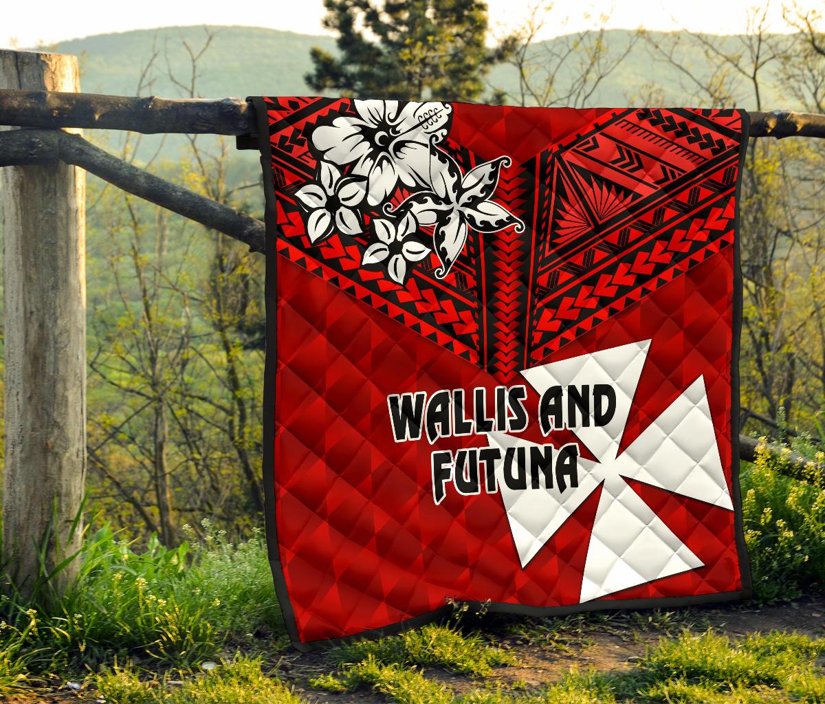 Wallis and Futuna Rugby Premium Quilt Sporty Vibes - Polynesian Pride