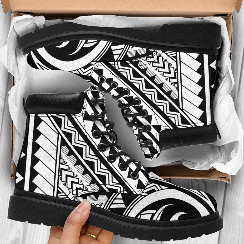 Polynesian 51 Season Boots - Polynesian Pattern - Polynesian Pride