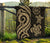 Tahiti Polynesian Premium Quilt - Gold Tentacle Turtle - Polynesian Pride