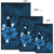 Hawaii Turtle Map Hibiscus Plumeria - Pastel Blue - Polynesian Pride