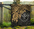 Hawaii Polynesian Premium Quilt - Kanaka Maoli & Gold Turtle Hibiscus - Polynesian Pride