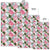 Pink Monstera And Green Tropical Leaves White Rug - Polynesian Pride