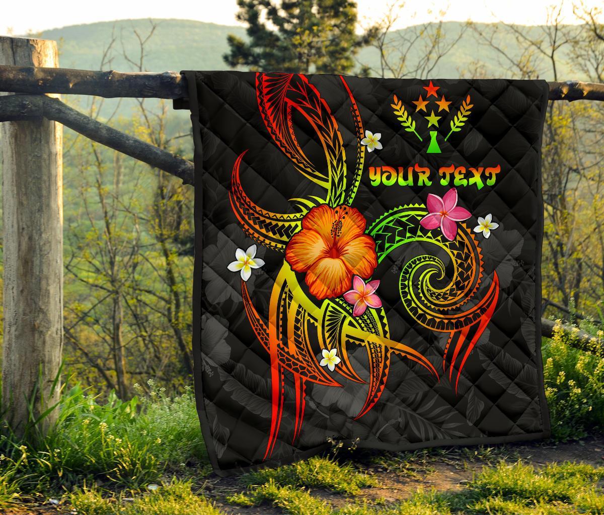 Kosrae Polynesian Personalised Premium Quilt - Legend of Kosrae (Reggae) - Polynesian Pride