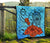 Hawaiian Map Kanaka Sea Turtle Seal Of Hawaii Hibiscus Plumeria Polynesian Quilt - Polynesian Pride