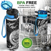 Federated States of Micronesia Custom Personalised Hydro Tracking Bottle - Wings Style - Polynesian Pride