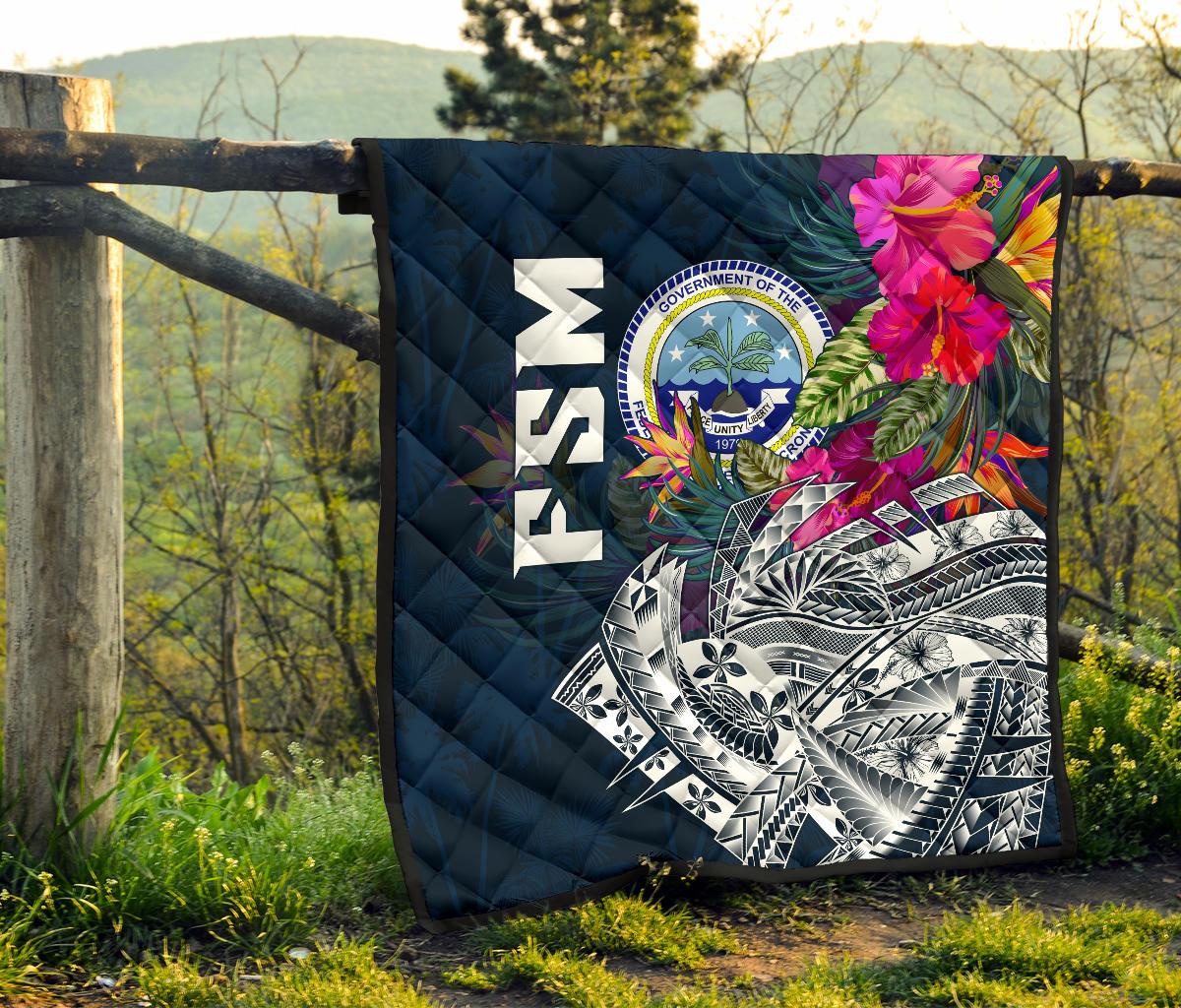 Federated States Of Micronesia Premium Quilt - Summer Vibes - Polynesian Pride