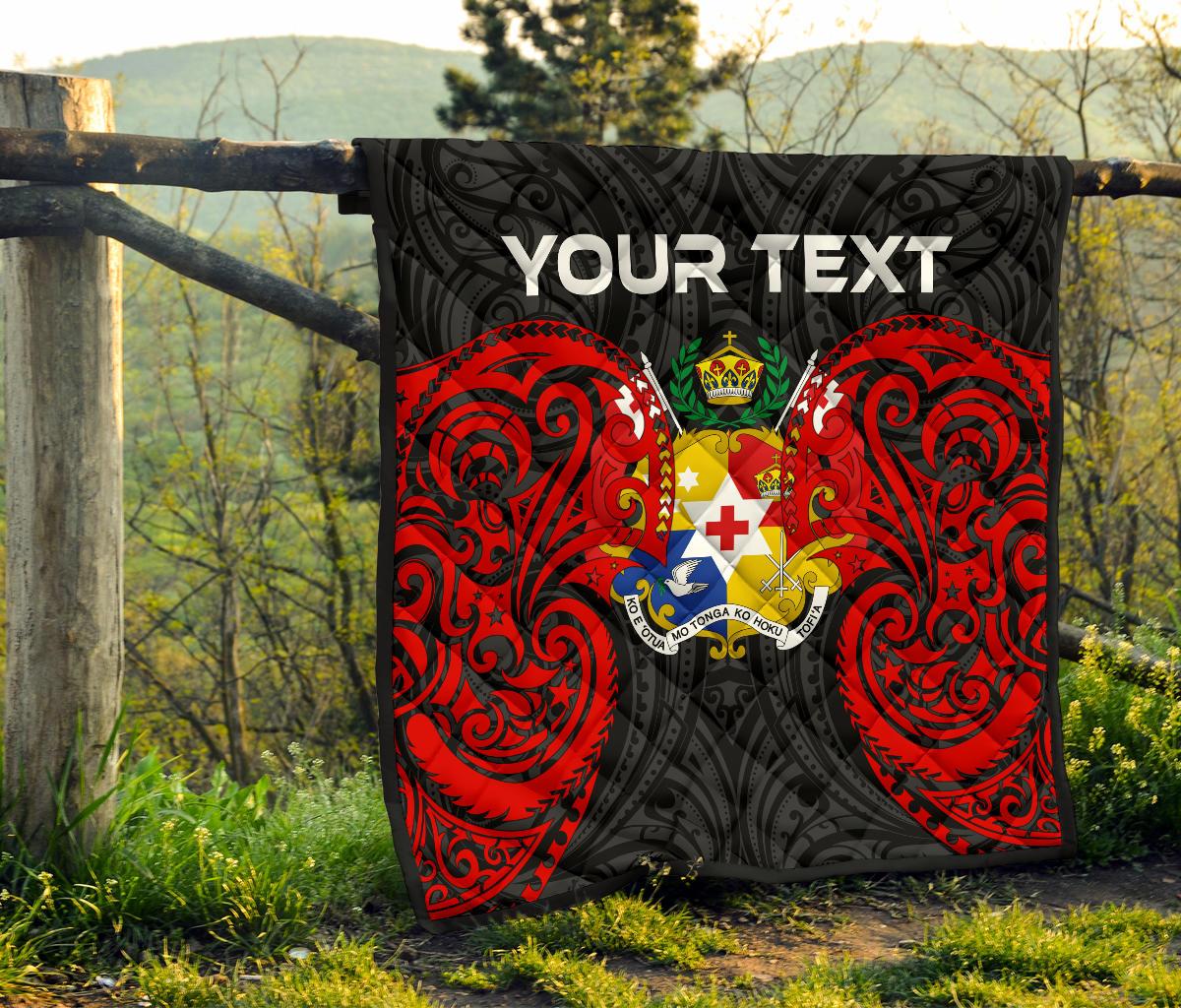 Tonga Polynesian Custom Personalised Premium Quilt - Tongan Spirit - Polynesian Pride