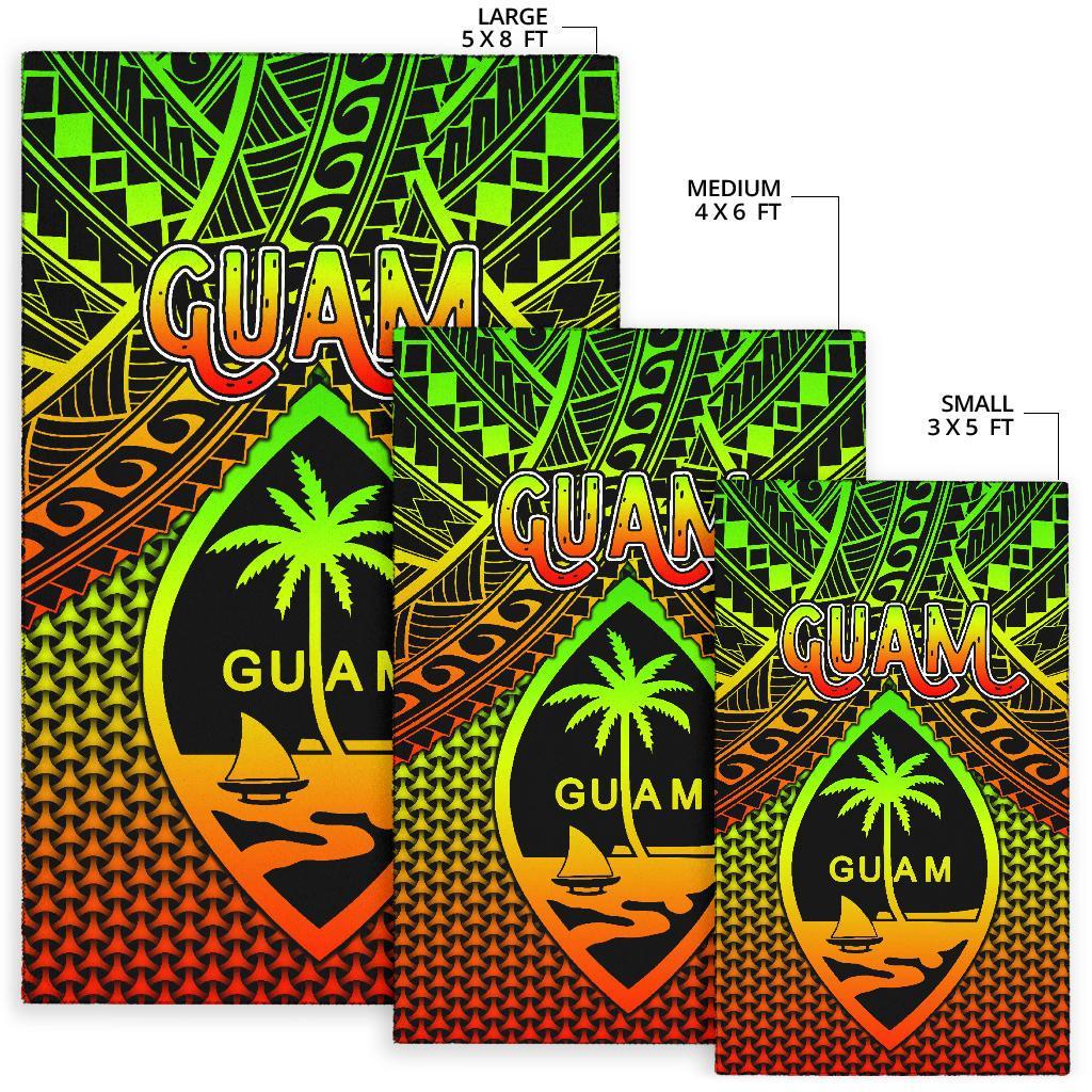 Polynesian Guam Area Rug - Reggae Vintage Polynesian Patterns - Polynesian Pride