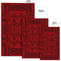 Polynesian Red Area Rug - Polynesian Pride