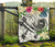 Tahiti Polynesian Premium Quilt - Summer Plumeria (White) - Polynesian Pride