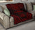 Hawaii Premium Quilt - Hawaii Seal Polynesian Chief Dark Red Version - Polynesian Pride