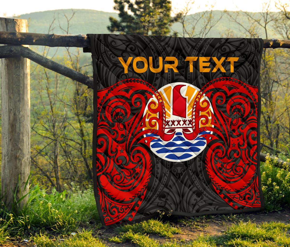 Tahiti Polynesian Custom Personalised Premium Quilt - Tahitians Spirit - Polynesian Pride