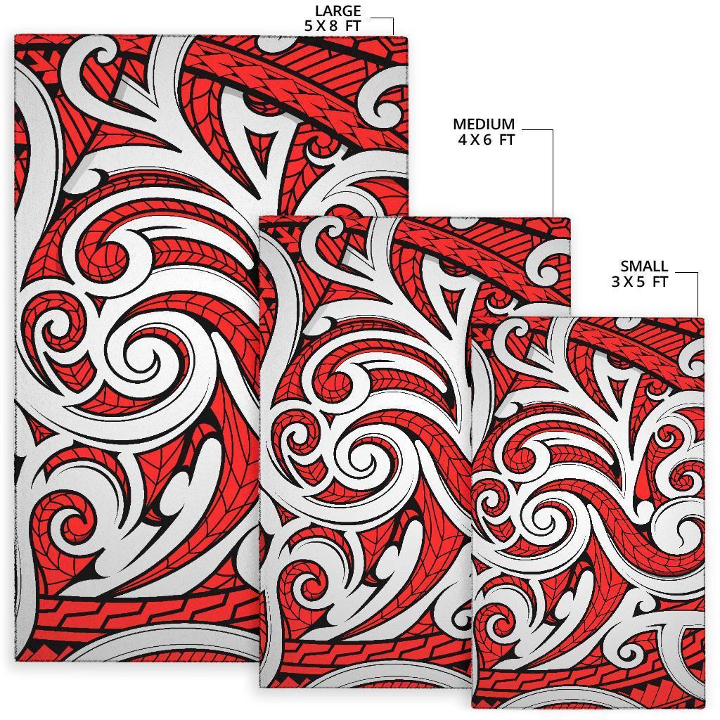 Hawaii Area Rug Polynesian Maori Ethnic Ornament AH - Polynesian Pride