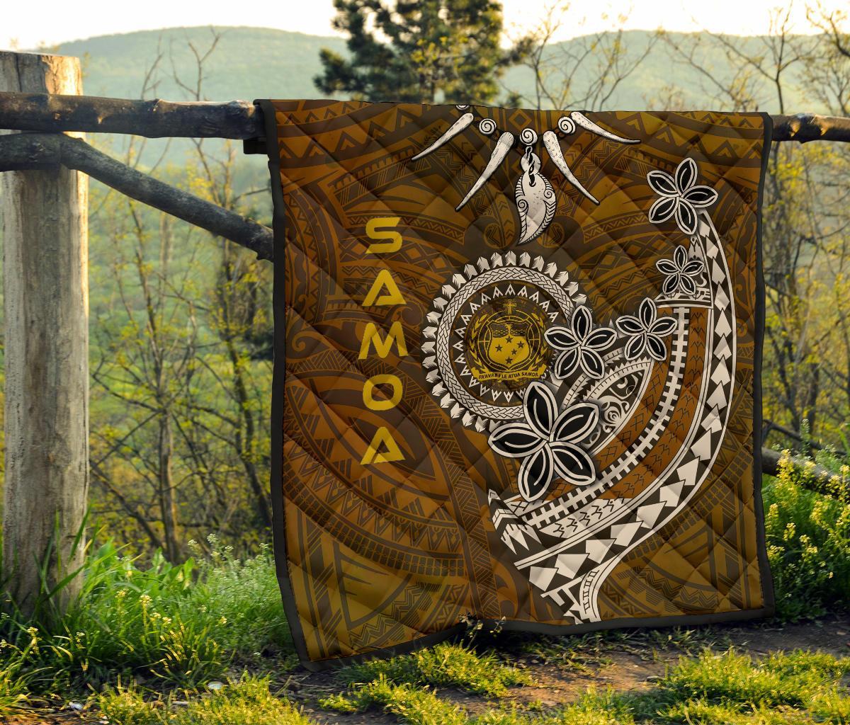 Samoa Premium Quilts - Polynesian Boar Tusk - Polynesian Pride