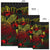 Cook Islands Area Rugs Turtle Hibiscus Reggae - Polynesian Pride