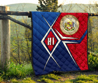 Polynesian Hawaii Premium Quilt - Hawaii Seal - Polynesian Pride