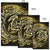 Hawaiian Map Turtle Polynesian Circle Rug AH - Polynesian Pride