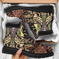 Polynesian 02 Season Boots - Polynesian Pattern - Polynesian Pride