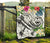 Guam Polynesian Premium Quilt - Summer Plumeria (White) - Polynesian Pride